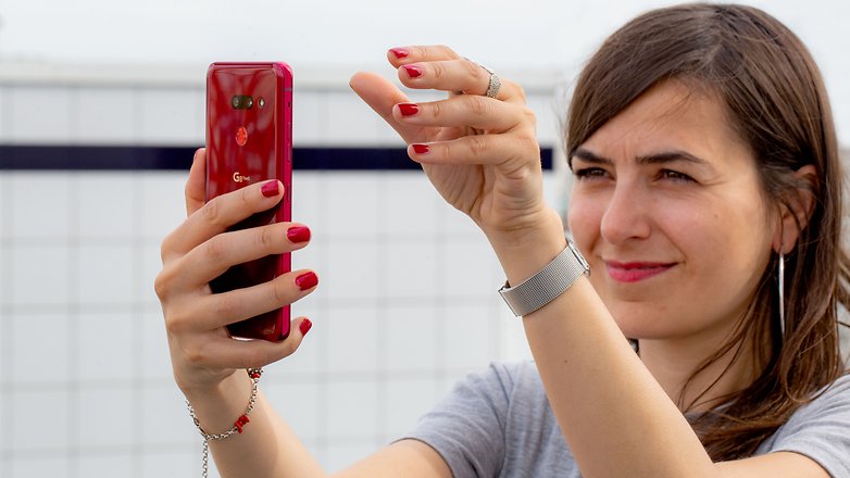 AndroidPIT lg g8 thinq gestures
