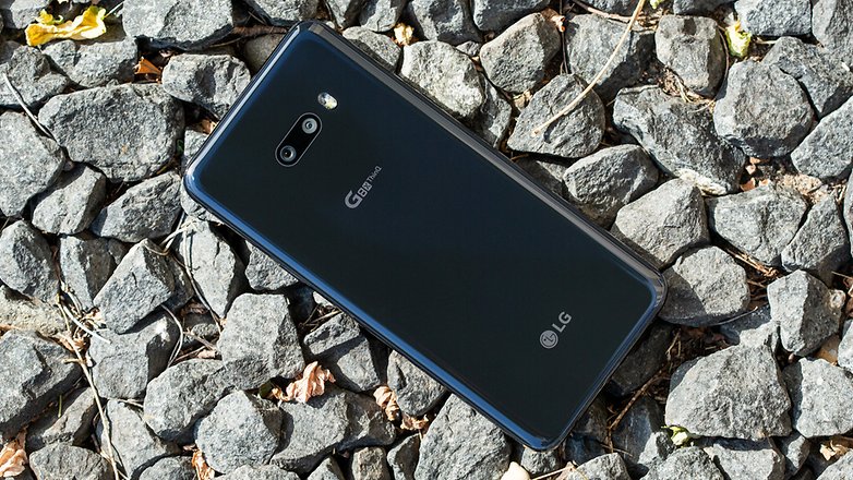 AndroidPIT lg g8x thinq back2