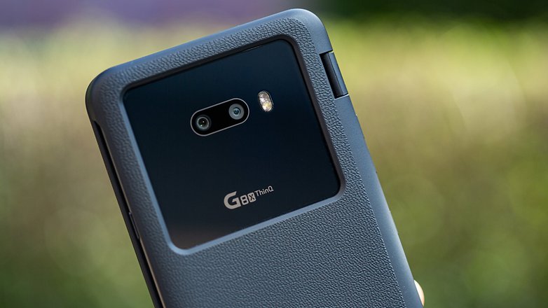 AndroidPIT lg g8x thinq camera module