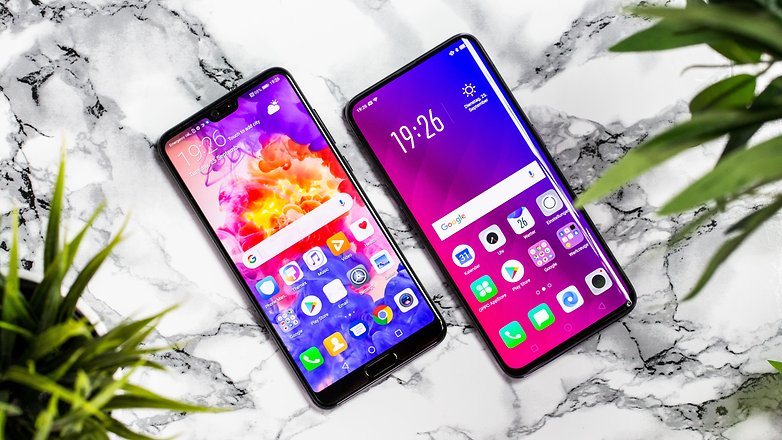 Huawei p20 pro vs oppo find x