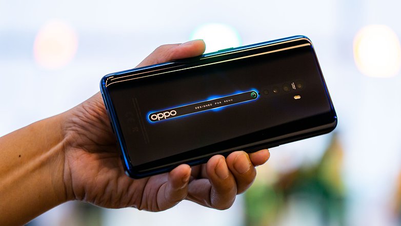 AndroidPIT oppo reno 2 reflections design
