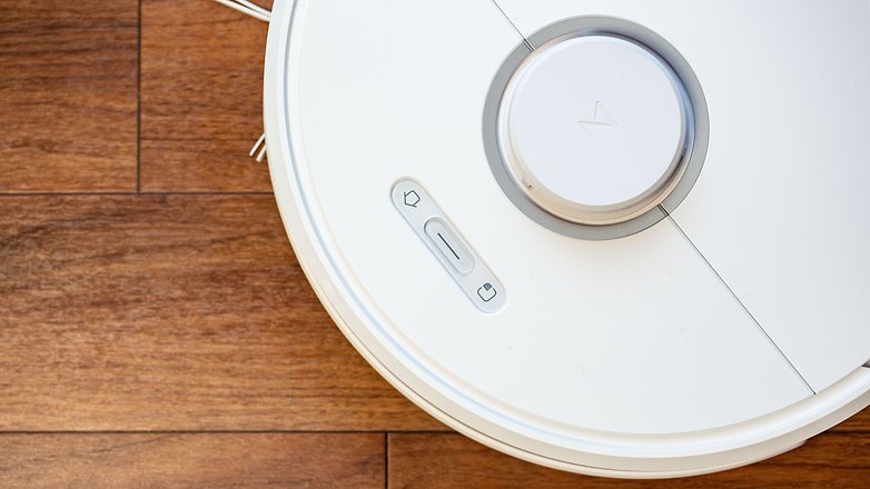 AndroidPIT Roborock S6 top detail