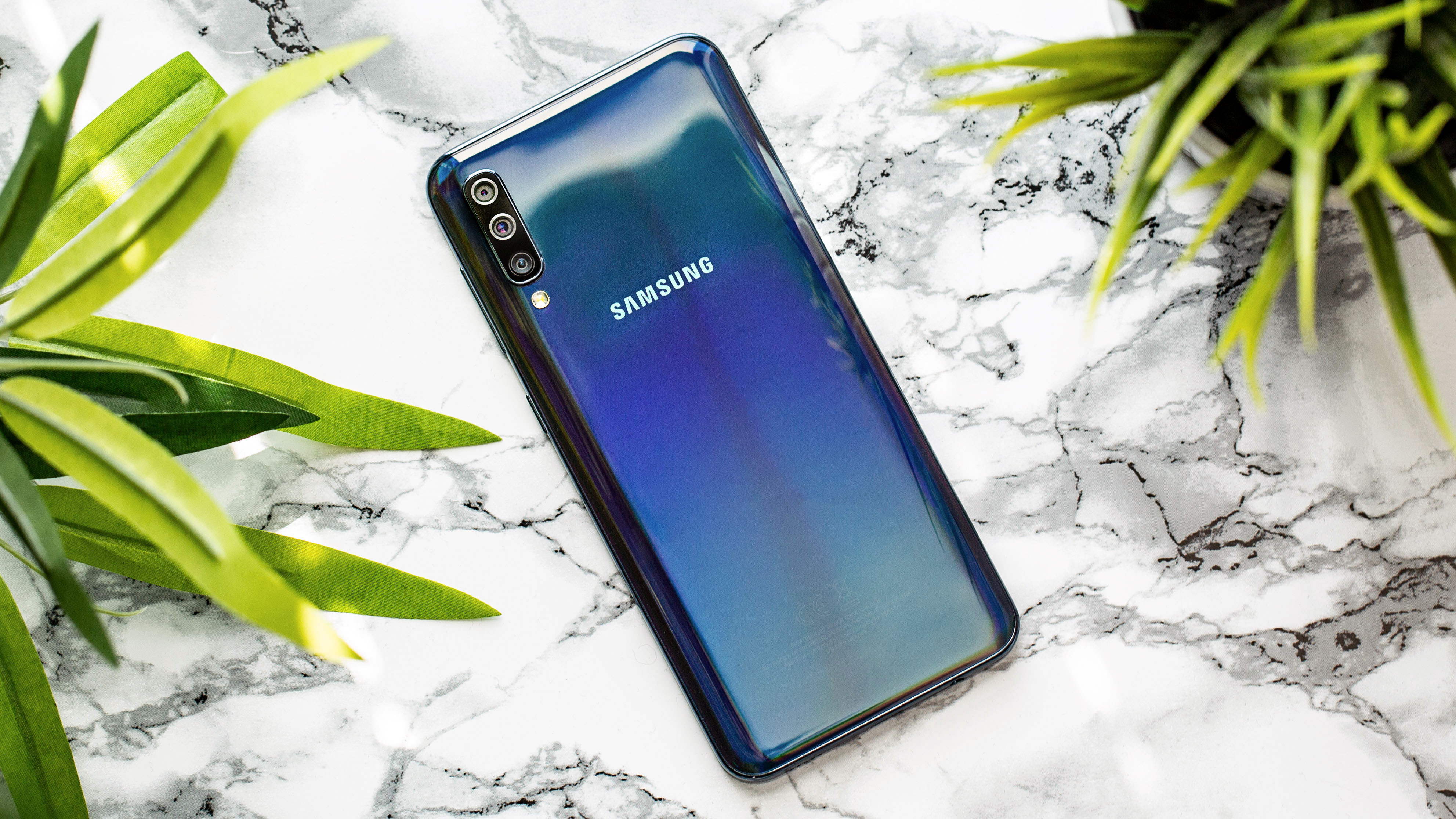 coque samsung a50 bleu nuit