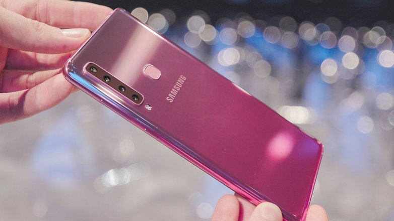 samsung galaxy a9 back side