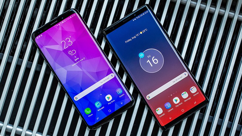 AndroidPIT samsung galaxy note 9 vs s9 plus hero