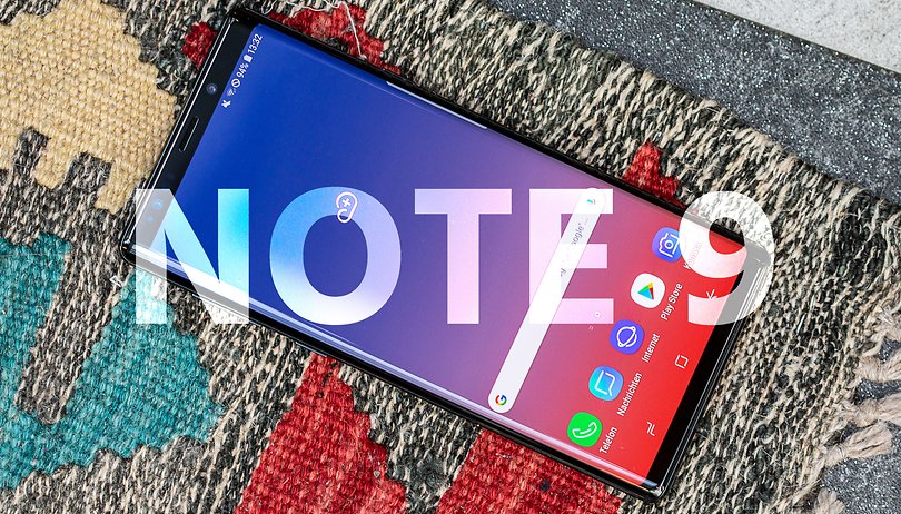 Samsung Galaxy Note 9: Android update brings all but night mode