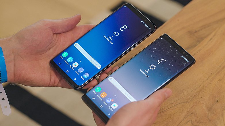 samsung galaxy s9 plus vs note 8 2 c2vx