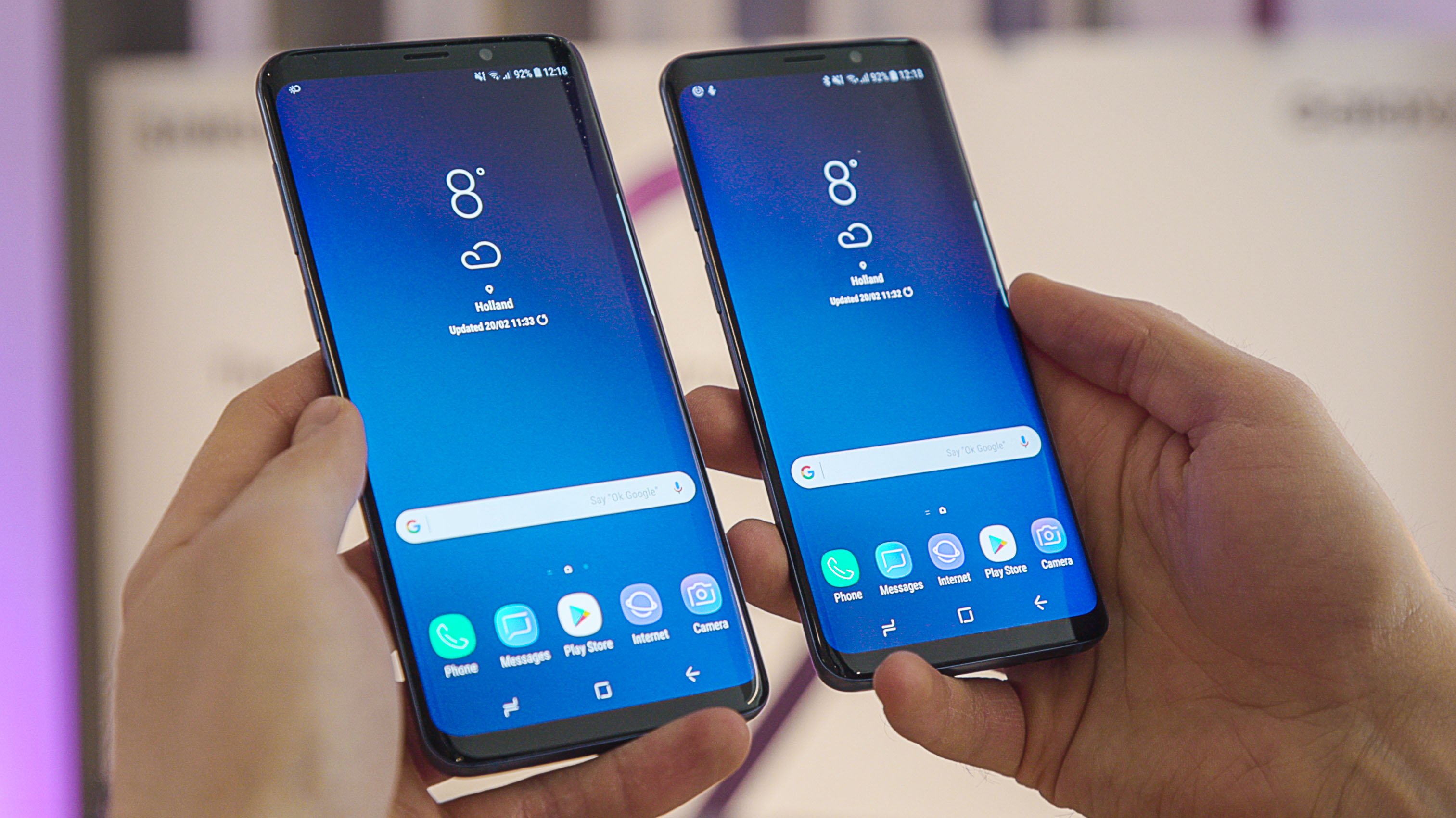 Samung Galaxy S9 and S9+