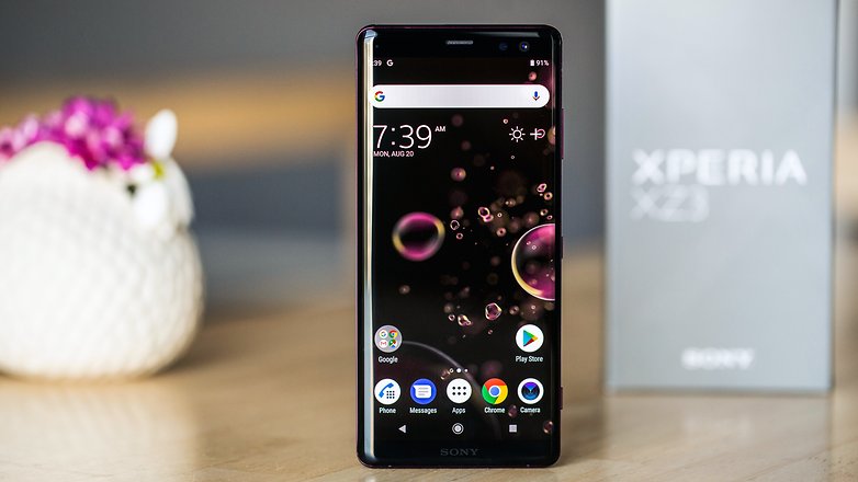 AndroidPIT sony xperia xz3 hero