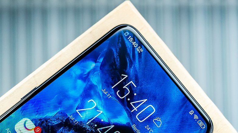AndroidPIT vivo nex a front detail