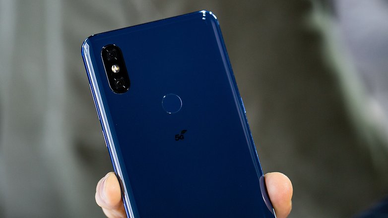 AndroidPIT xiaomi mi mix 3 5g back