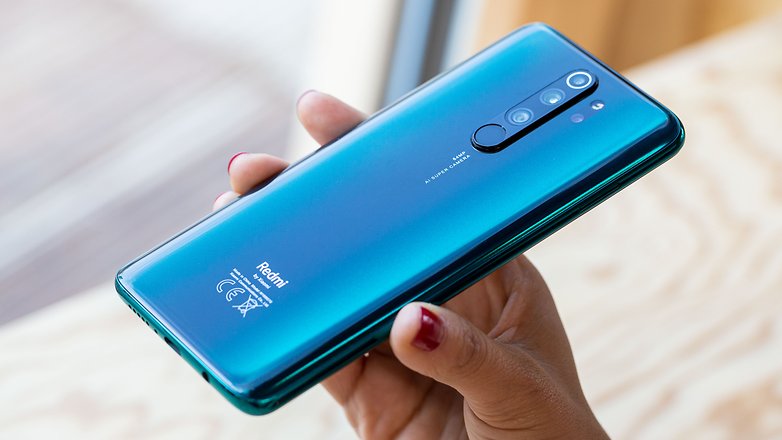 AndroidPIT xiaomi redmi note 8 pro أخضر كامل الظهر