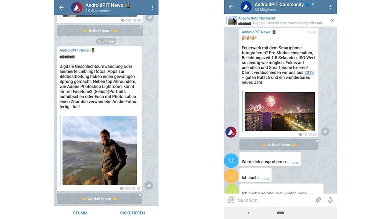 Ein bisschen Text hinzufuegen