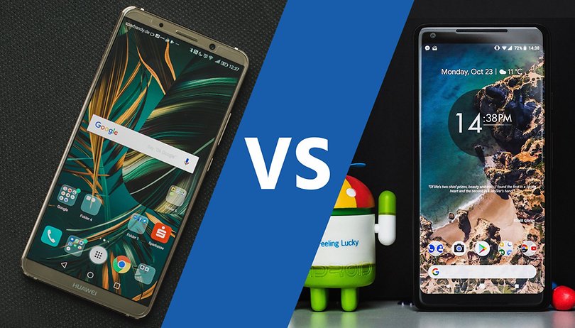 Google Pixel 2 XL vs. Huawei Mate 10 Pro: Das Verfolgerduell