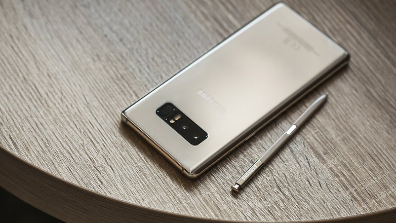 AndroidPIT Samsung NOTE 8 GOLD 4353