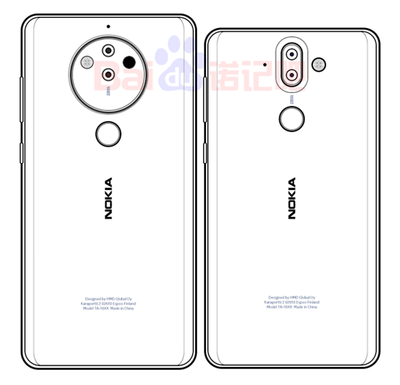 Nokia 10 sketched image