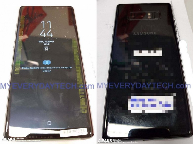 SamsungGalaxyNote8 Leaks Myeverydaytech mont
