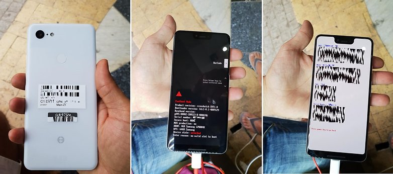 google pixel 3 xl clearly white