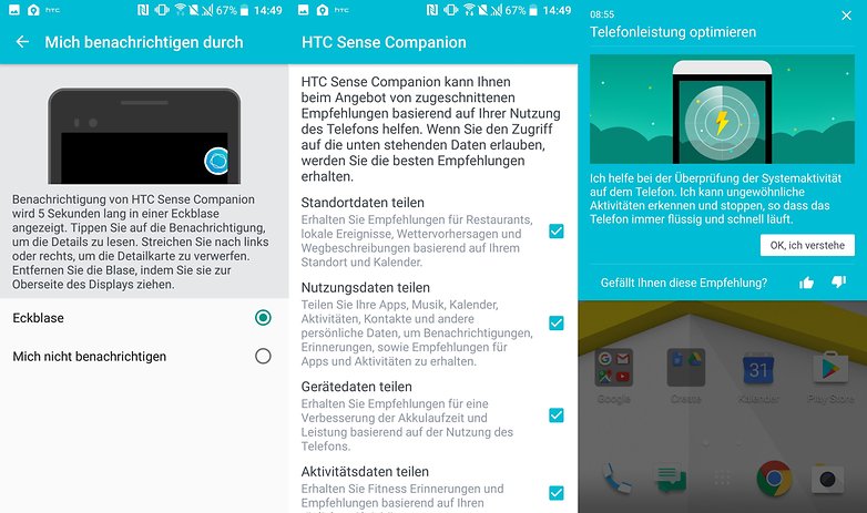 htc sense companion