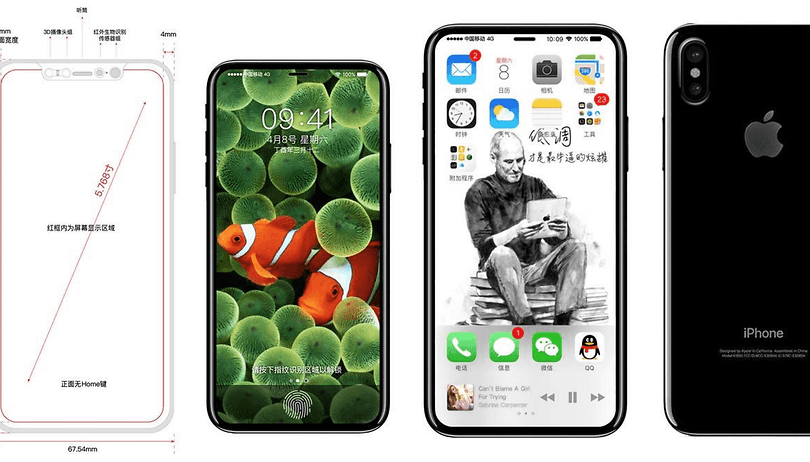 Hoffentlich wird das iPhone 8 nicht tatsächlich so aussehen