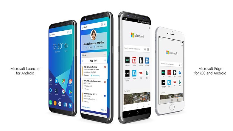 microsoft edge launcher android