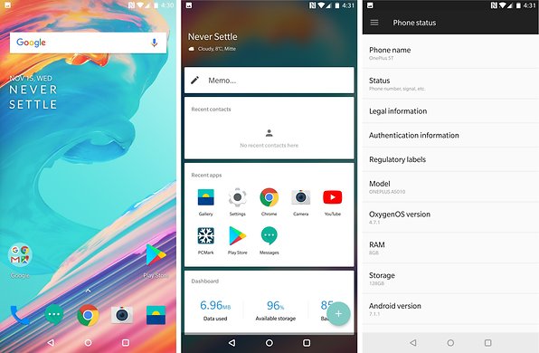 oneplus 5t software
