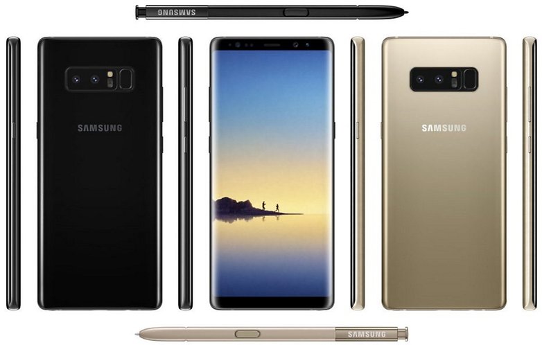 samsung galaxy note 8 design