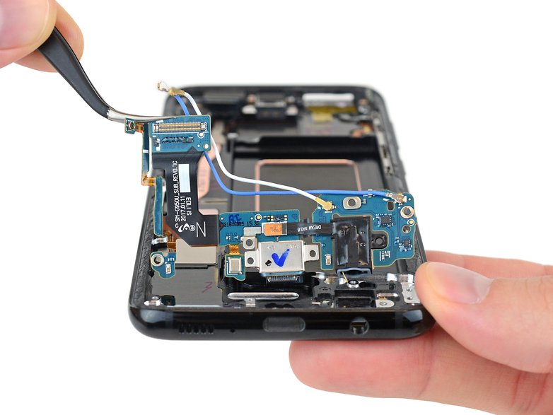 galaxy s8 teardown