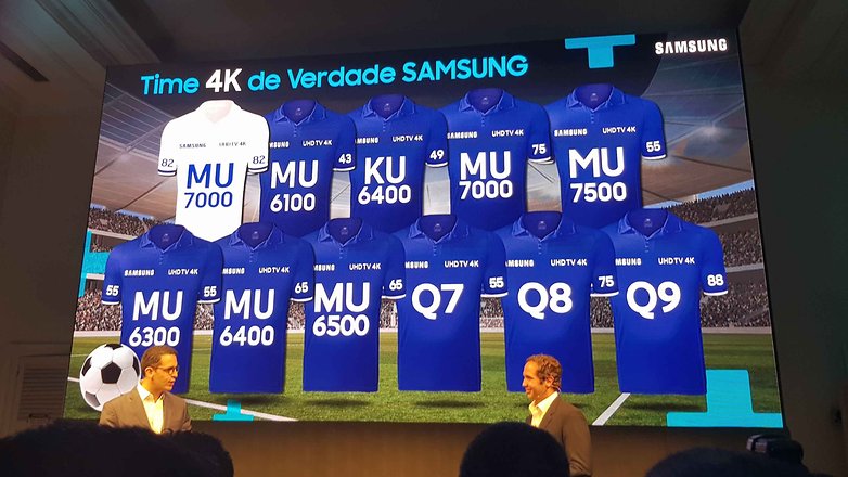 samsung TVs 4K SportTV modelos