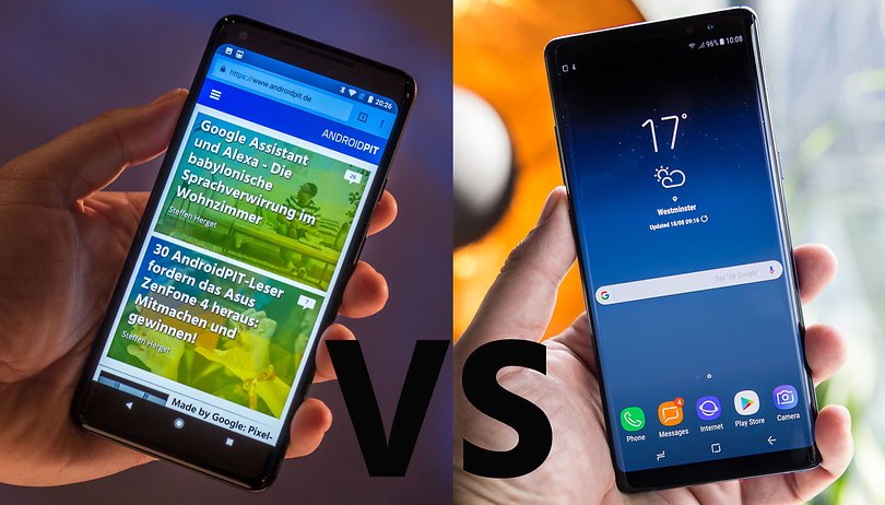 Pixel 2 XL o Galaxy Note 8: ¿Con cuál de estas phablets sueñas?