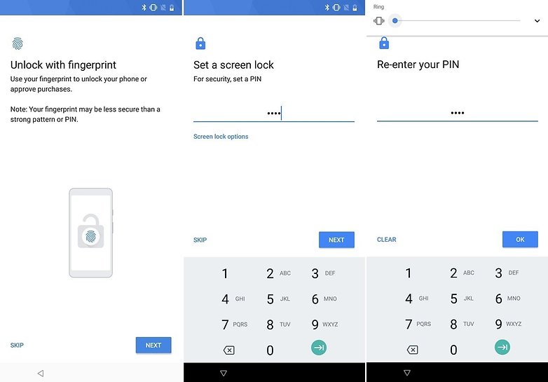 setup security android