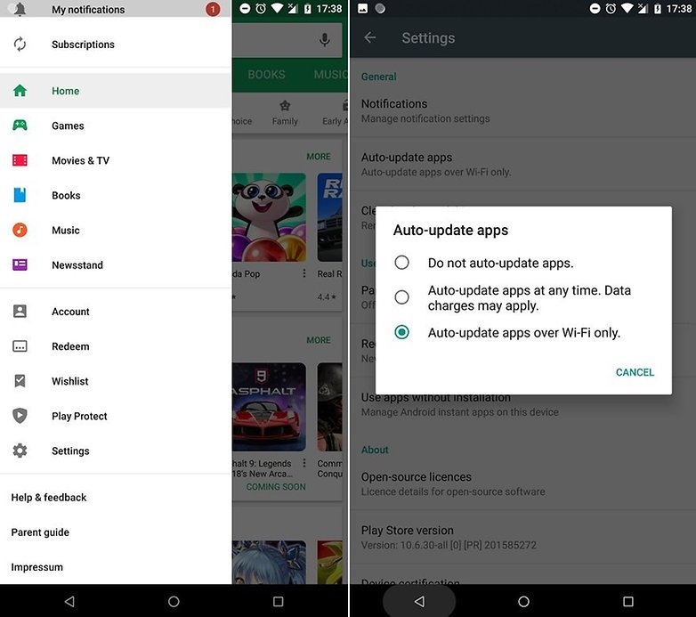 updatesettingsplaystore