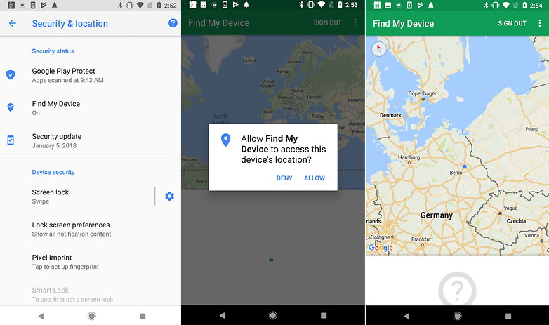 find my device