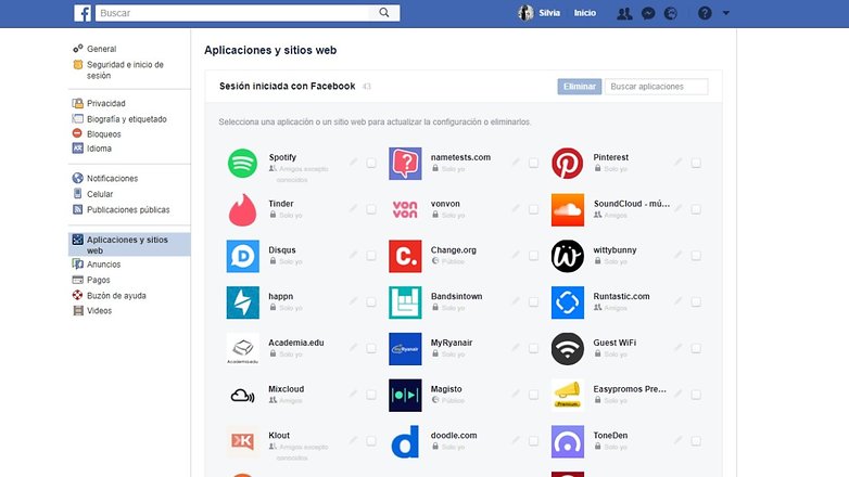 facebook privacidad