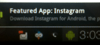 instagram en un android