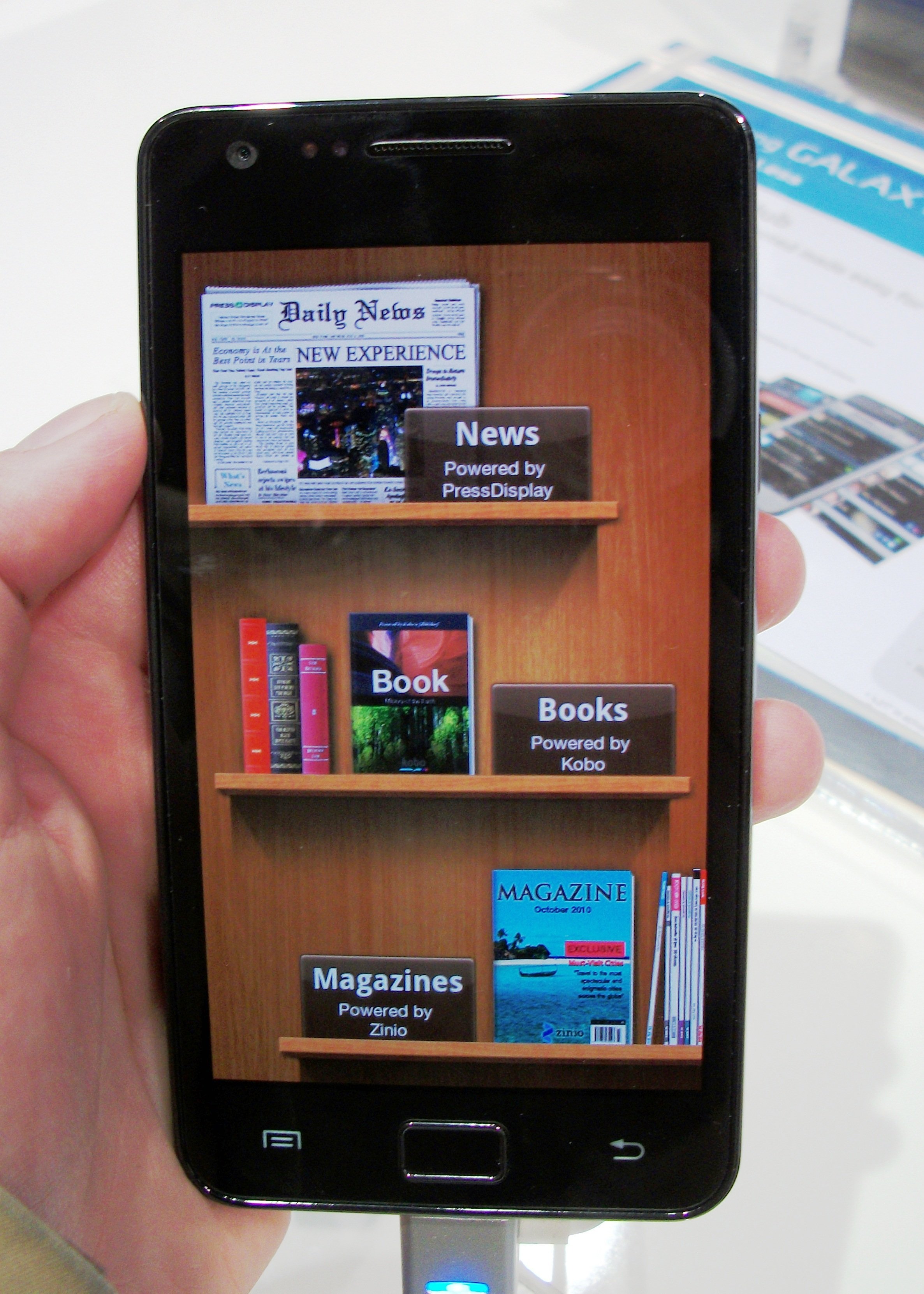 [Video] Samsung presenta la nueva demo oficial de Readers Hub AndroidPIT