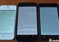 Galaxy Nexus vs iPhone 4S vs Samsung Galaxy S2 - ¿Qué pantalla es mejor?