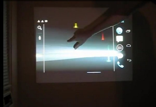 Android Kinect minority report