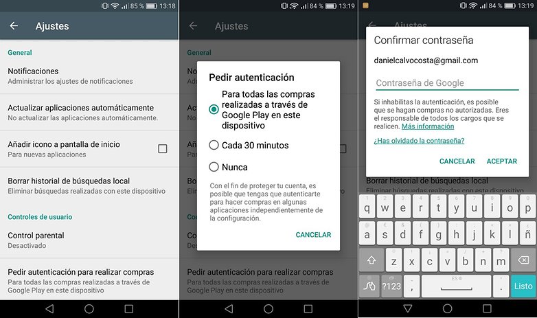 autentificacion compras