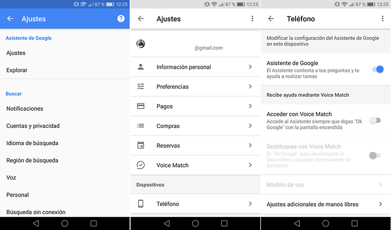 desactivar google assistant