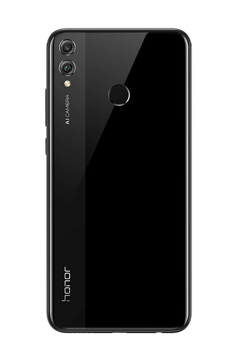 honor 8x black back