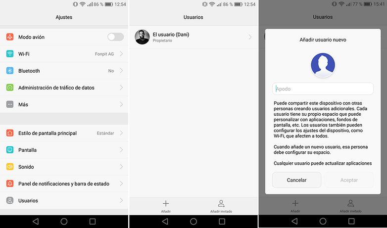 nuevo usuario