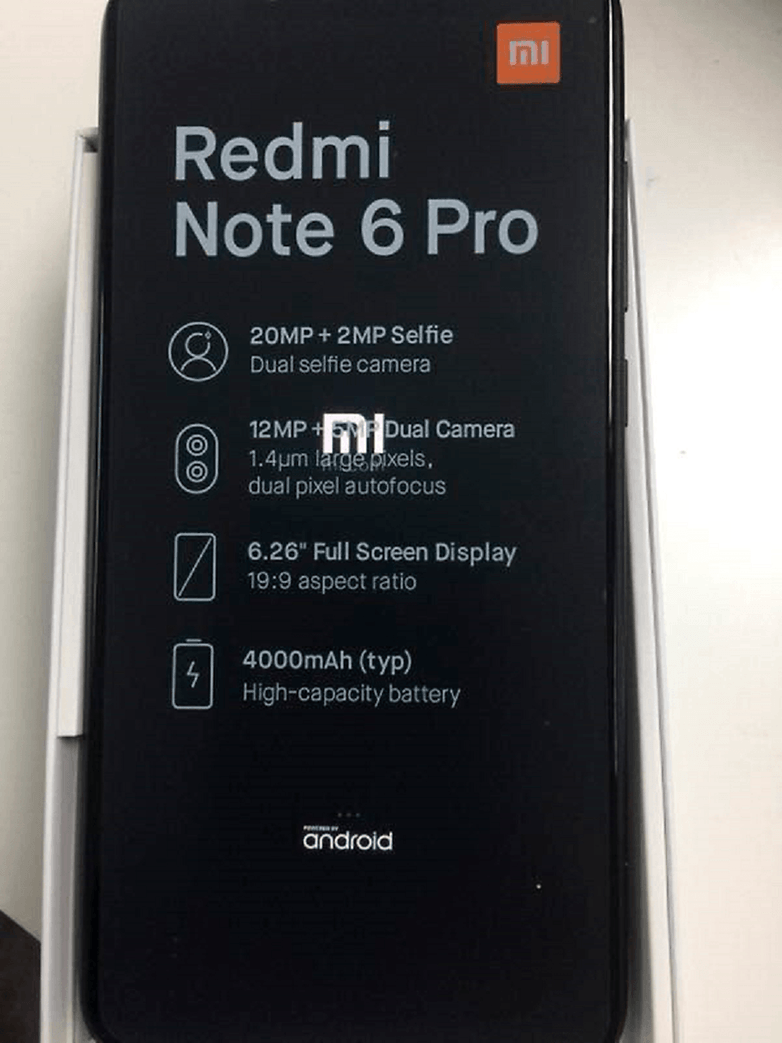 redmi note 6 pro