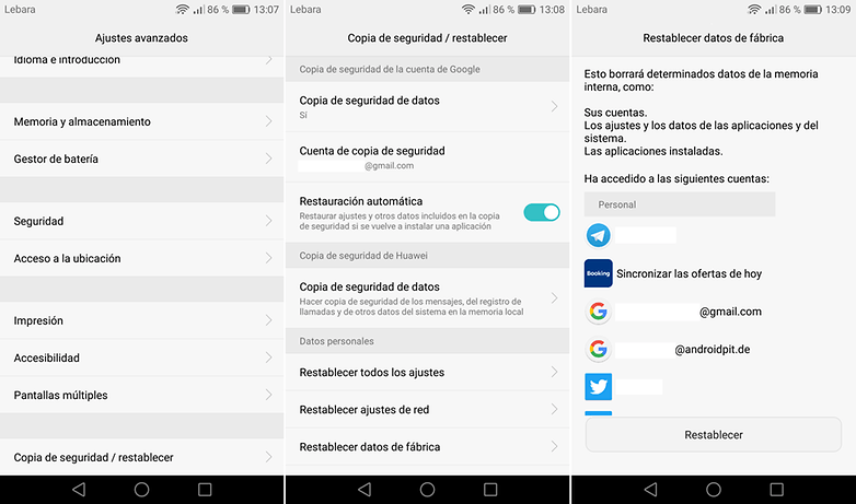 restauracion datos fabrica androidPIT