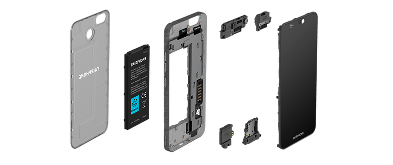 Fairphone Exploded View