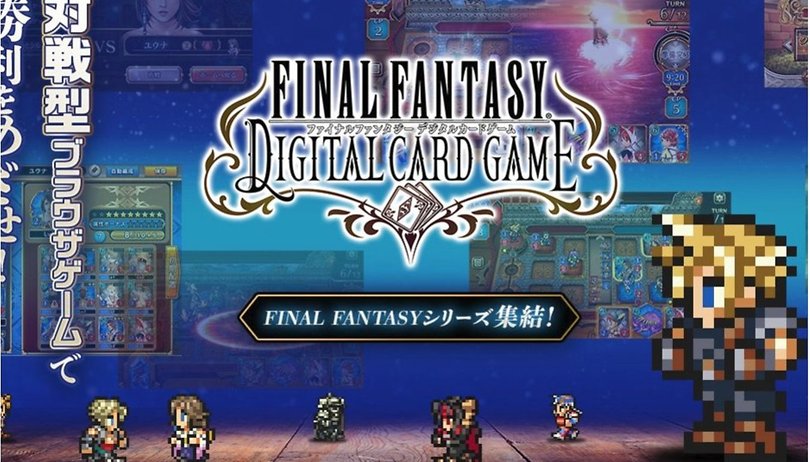 A Final Fantasy digital card game is coming... to Japan at least