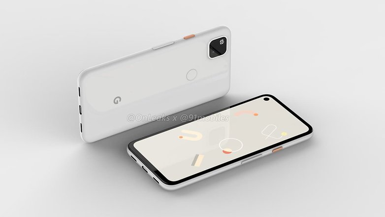 Google Pixel 4a 5K render 3