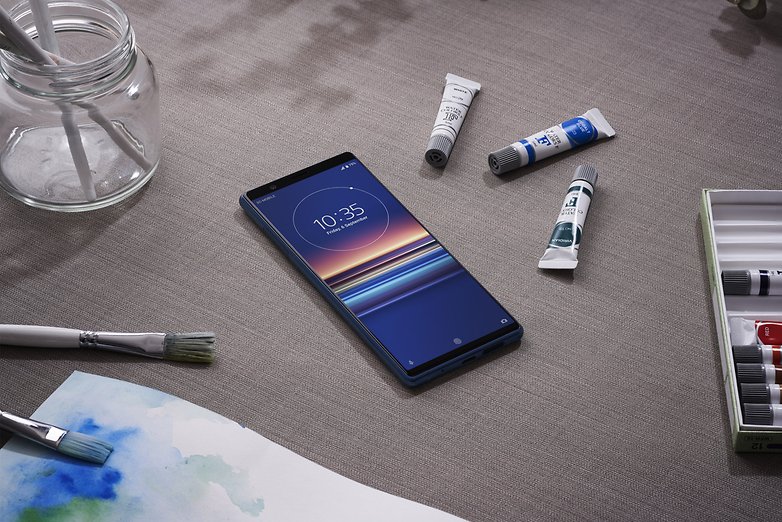 Xperia 5 Insitu Blue Screen