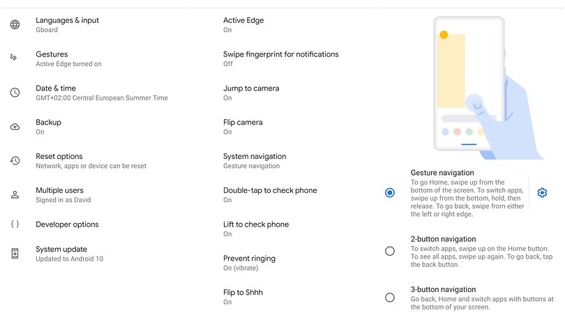 Heres Every New Android 10 Gesture Explained Androidpit