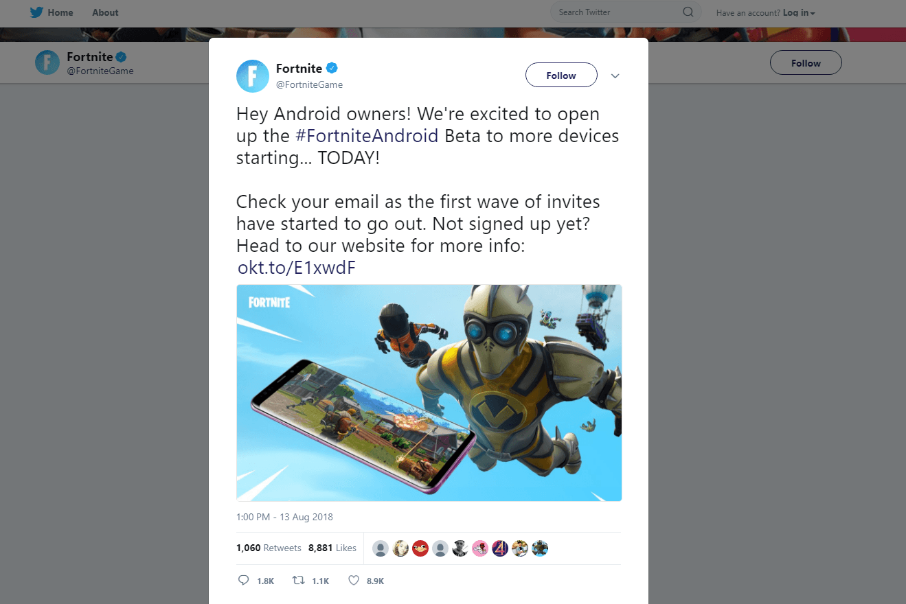 Fortnite On Android Tweet Itching To Play Fortnite On Android You Ll Need One Of These Phones Nextpit